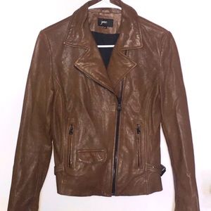 Genuine leather jacket, size small